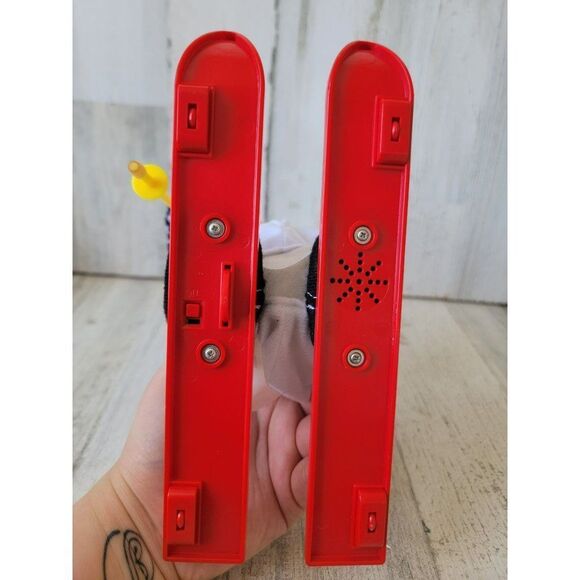 Ski skiing singing snowman AS IS plush Xmas decor - Picture 7 of 9